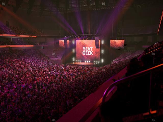 Dickies Arena - Section Loge 2 A Seat View