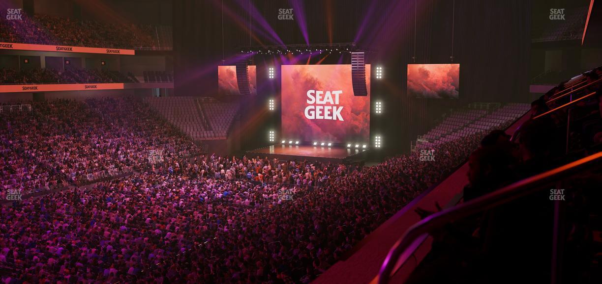 Dickies Arena - Section Loge 2 A Seat View