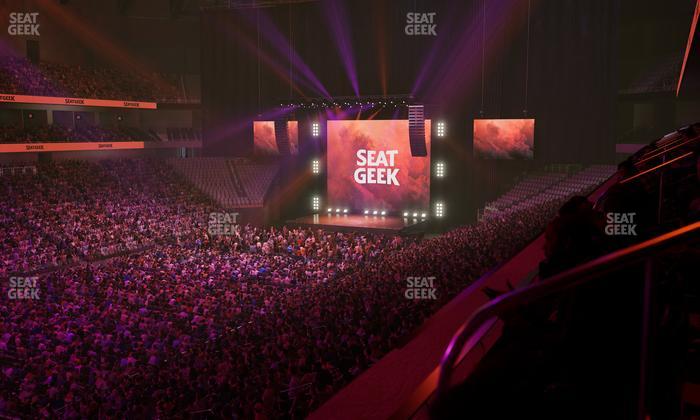 Dickies Arena - Section Loge 2 A Seat View