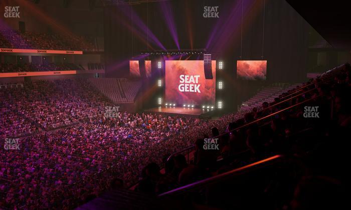 Dickies Arena - Section Loge 2 B Seat View