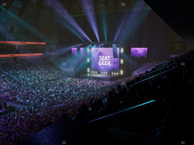 Dickies Arena - Section Loge 2 B Seat View