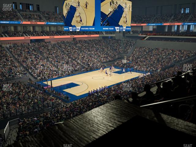 Dickies Arena - Section Loge 2 B Seat View