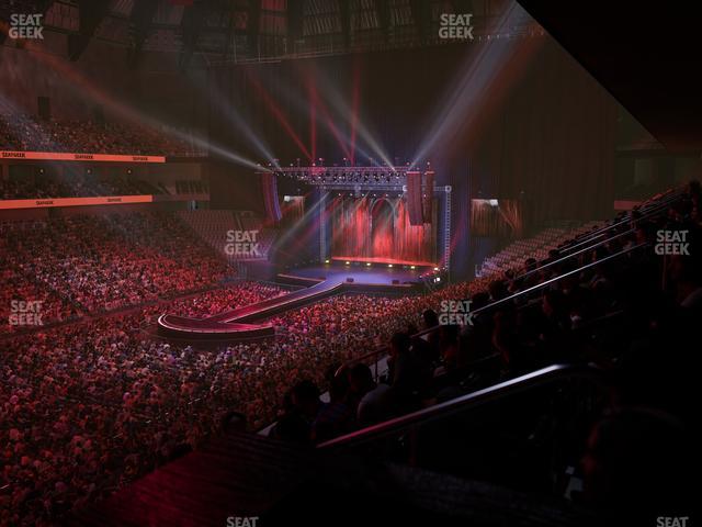 Dickies Arena - Section Loge 2 B Seat View