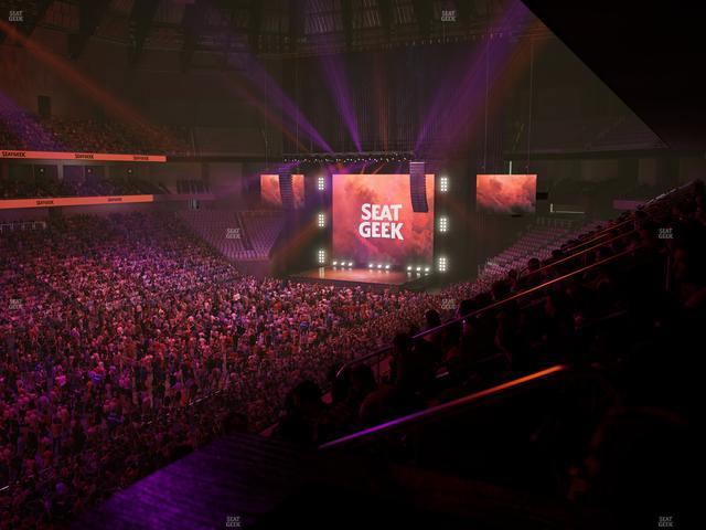 Dickies Arena - Section Loge 2 B Seat View
