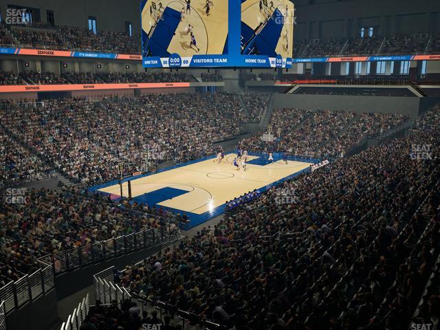 Dickies Arena - Section Loge 3 A Seat View