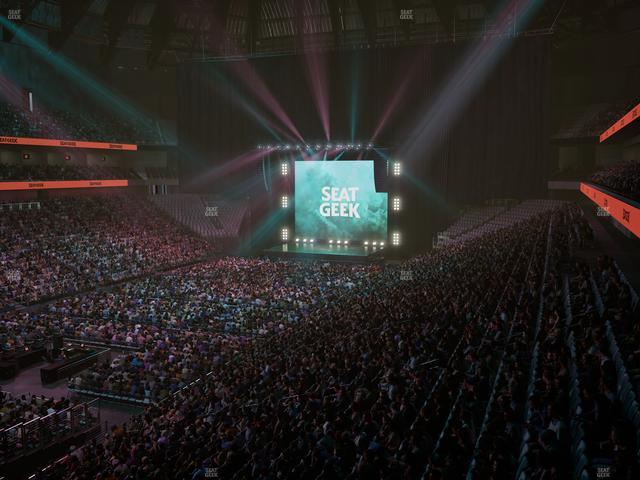 Dickies Arena - Section Loge 3 A Seat View