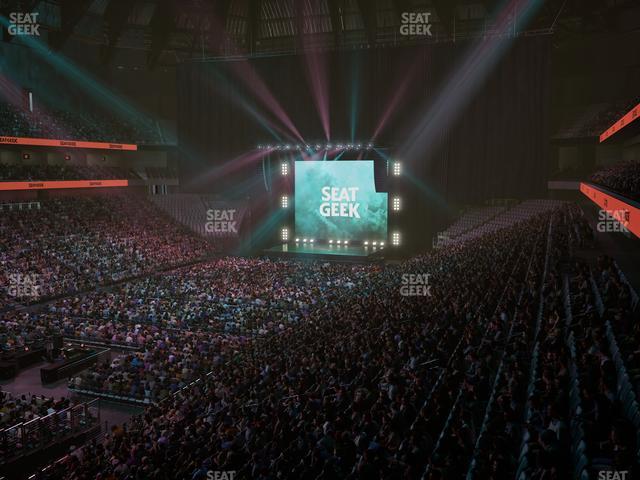 Dickies Arena - Section Loge 3 A Seat View