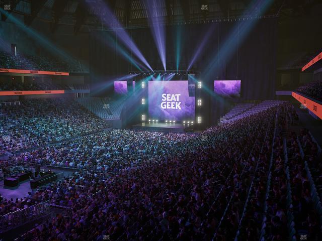 Dickies Arena - Section Loge 3 A Seat View