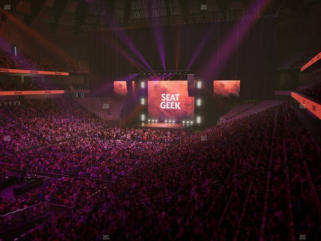 Dickies Arena - Section Loge 3 A Seat View