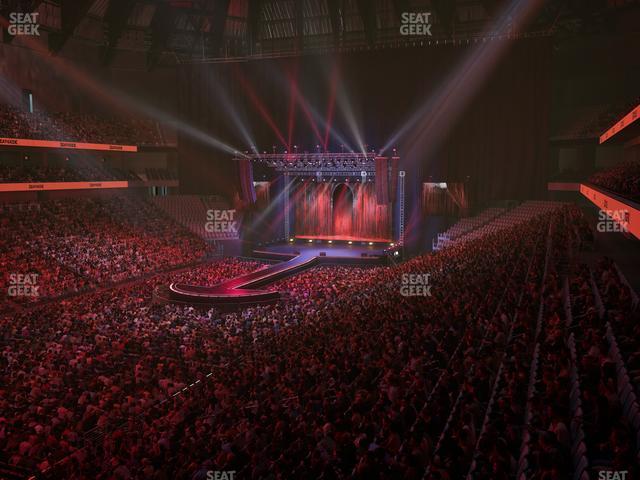 Dickies Arena - Section Loge 3 A Seat View