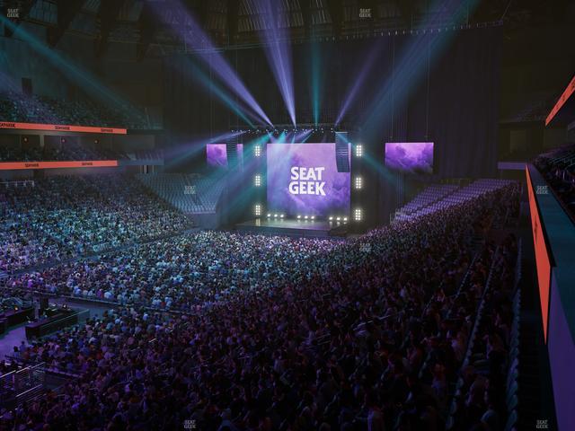 Dickies Arena - Section Loge 3 B Seat View