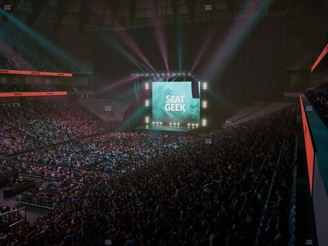 Dickies Arena - Section Loge 3 B Seat View