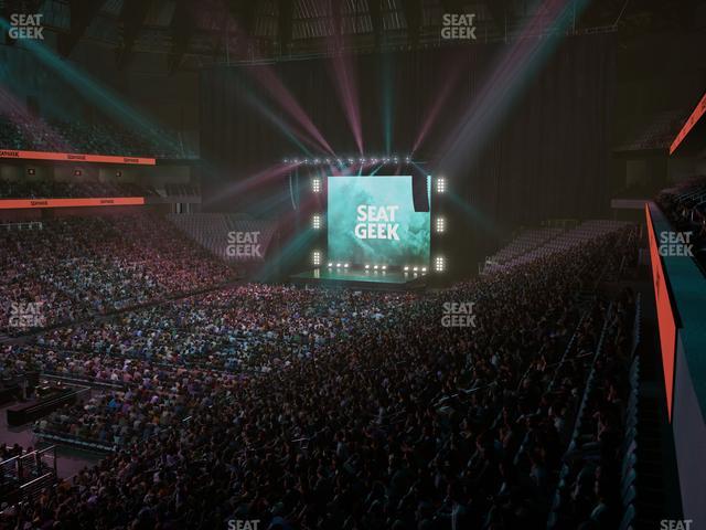 Dickies Arena - Section Loge 3 B Seat View