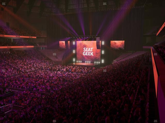 Dickies Arena - Section Loge 3 B Seat View