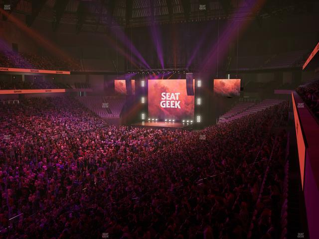 Dickies Arena - Section Loge 3 B Seat View