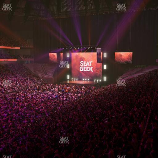 Dickies Arena - Section Loge 3 B Seat View