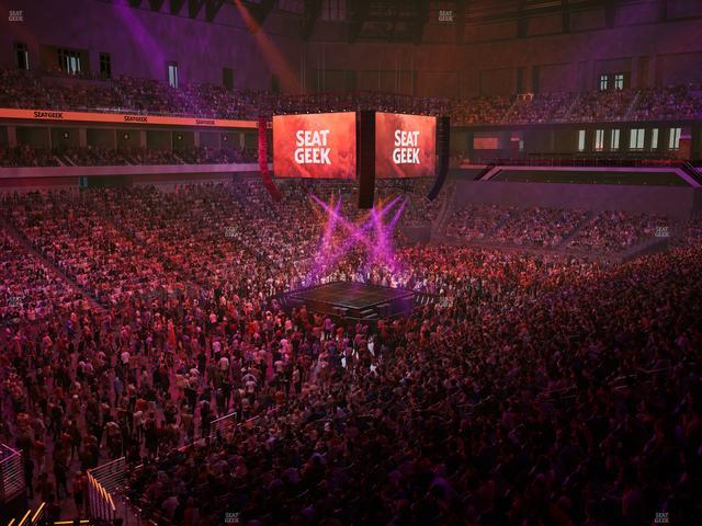Dickies Arena - Section Loge 3 B Seat View