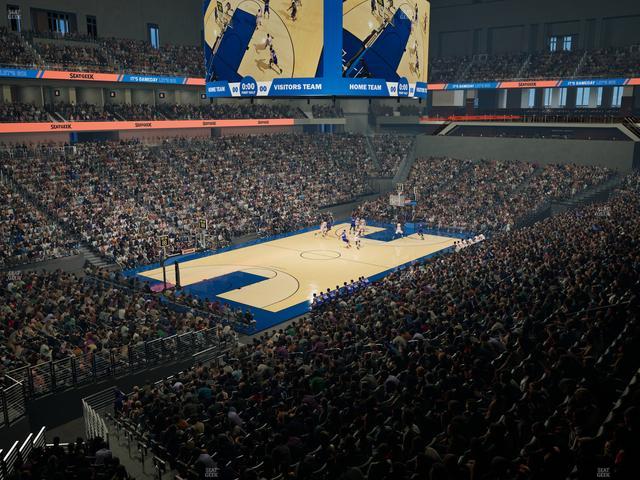 Dickies Arena - Section Loge 3 B Seat View Dickies Arena - Section Loge 3 B Seat View