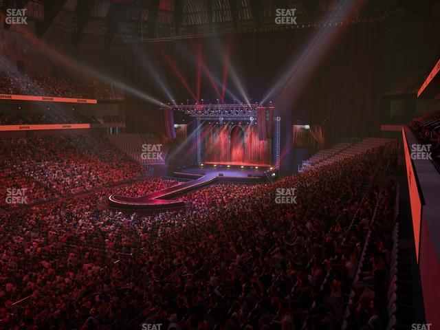 Dickies Arena - Section Loge 3 B Seat View