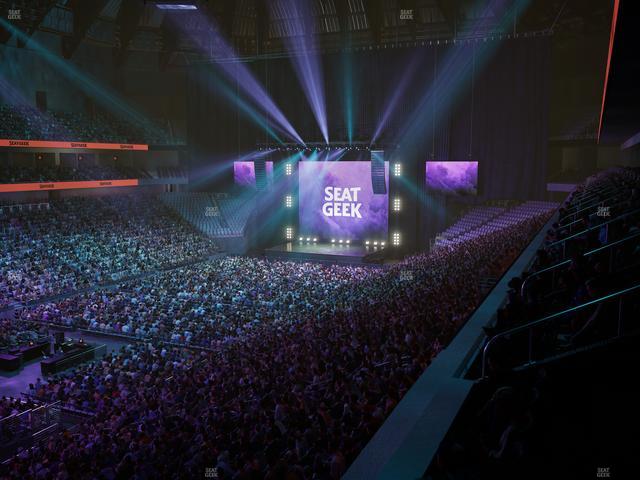 Dickies Arena - Section Loge 3 C Seat View