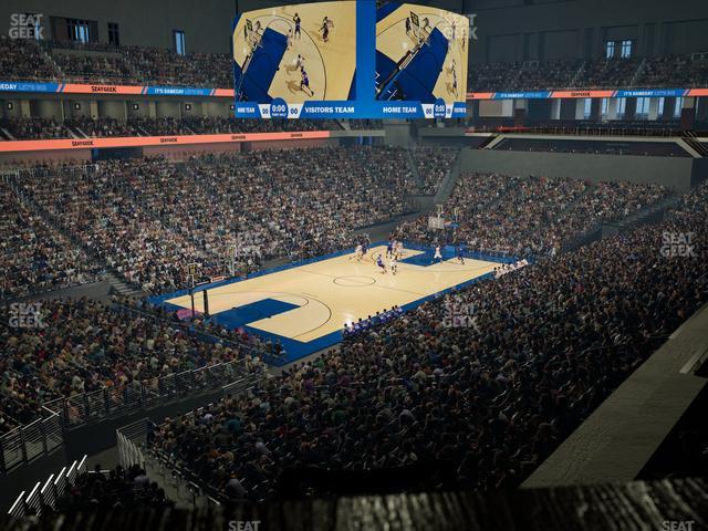 Dickies Arena - Section Loge 3 C Seat View