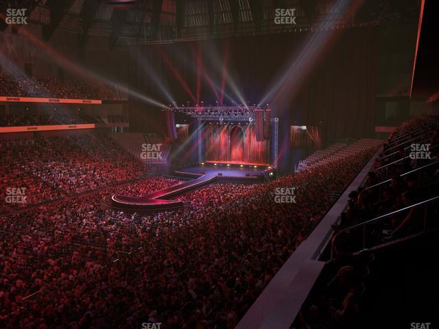 Dickies Arena - Section Loge 3 C Seat View