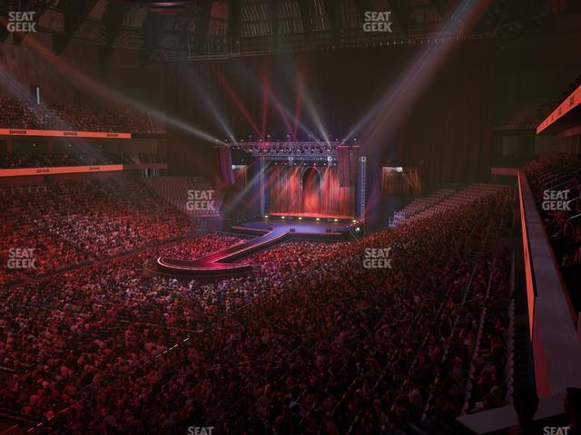 Dickies Arena - Section Loge 3 D Seat View