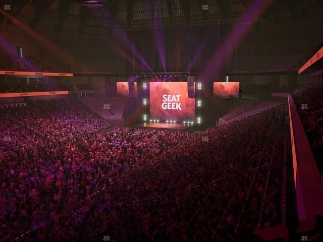 Dickies Arena - Section Loge 3 D Seat View