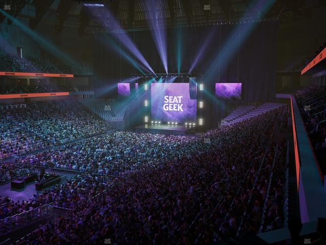 Dickies Arena - Section Loge 3 D Seat View