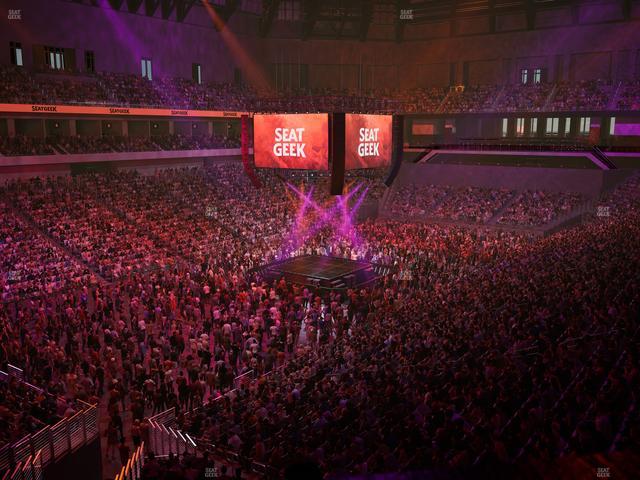 Dickies Arena - Section Loge 3 D Seat View