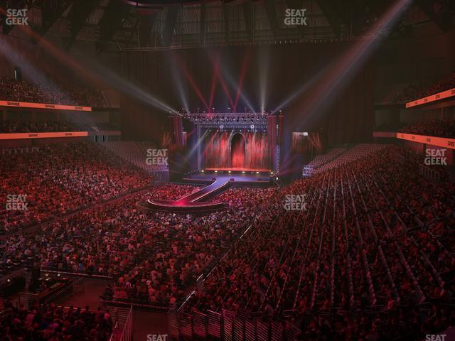 Dickies Arena - Section Loge 4 A Seat View