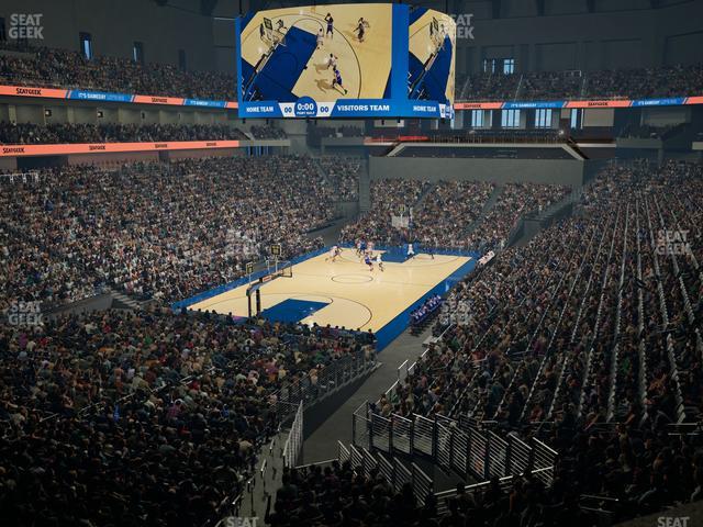 Dickies Arena - Section Loge 4 A Seat View