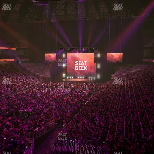 Dickies Arena - Section Loge 4 A Seat View