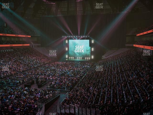 Dickies Arena - Section Loge 4 A Seat View