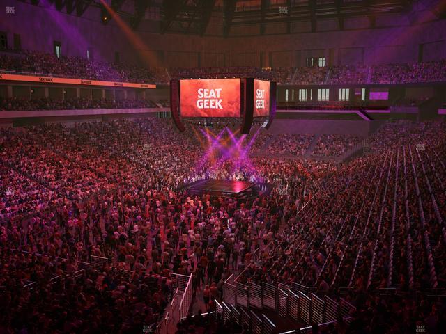Dickies Arena - Section Loge 4 A Seat View
