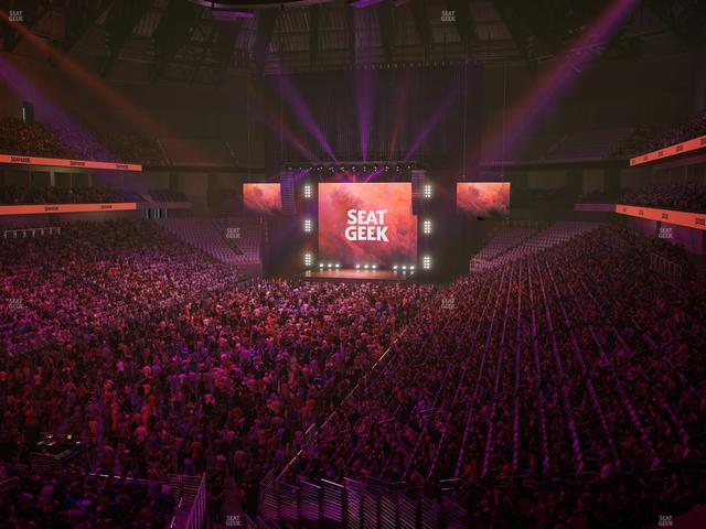 Dickies Arena - Section Loge 4 A Seat View