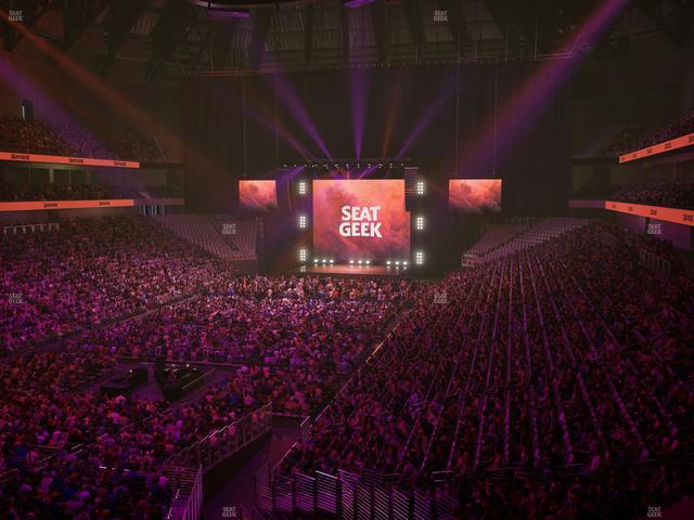 Dickies Arena - Section Loge 4 A Seat View