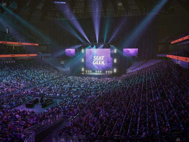 Dickies Arena - Section Loge 4 B Seat View