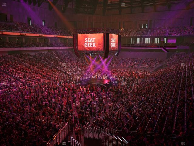 Dickies Arena - Section Loge 4 B Seat View