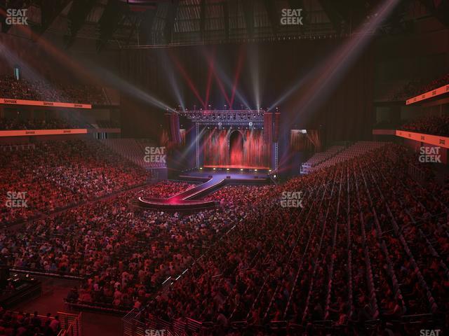 Dickies Arena - Section Loge 4 B Seat View