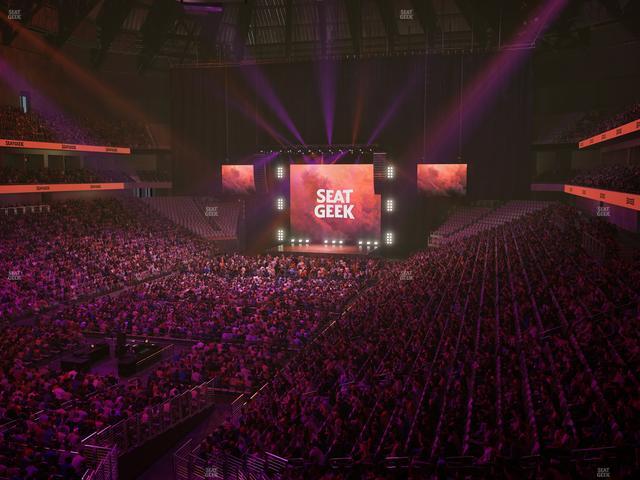 Dickies Arena - Section Loge 4 B Seat View