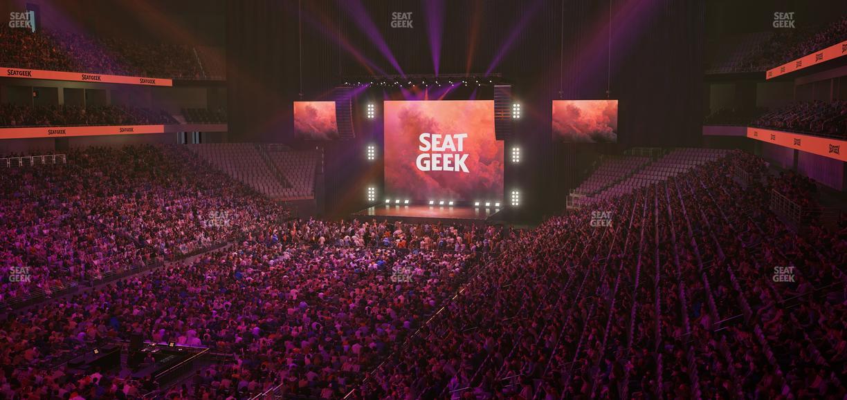 Dickies Arena - Section Loge 4 B Seat View