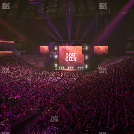 Dickies Arena - Section Loge 4 B Seat View