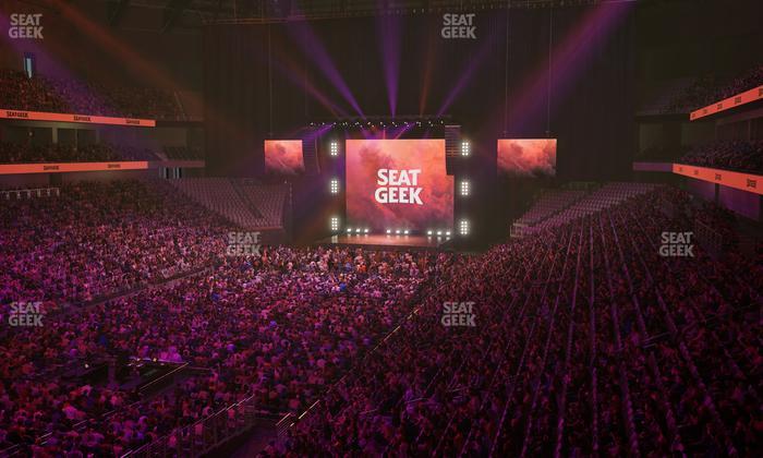 Dickies Arena - Section Loge 4 B Seat View