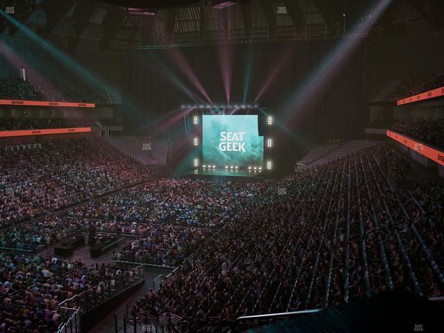 Dickies Arena - Section Loge 4 C Seat View