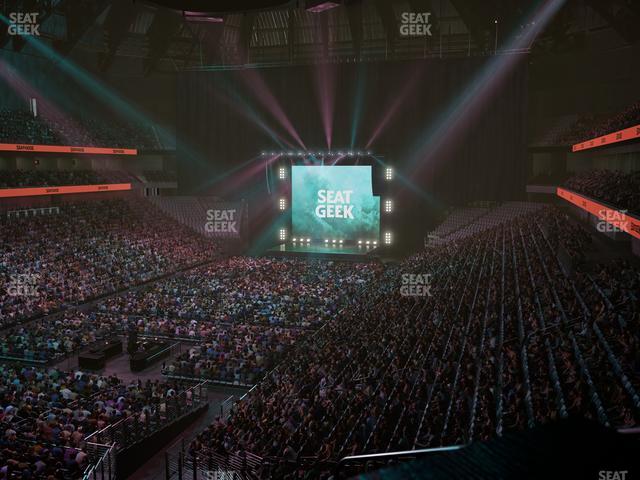 Dickies Arena - Section Loge 4 C Seat View