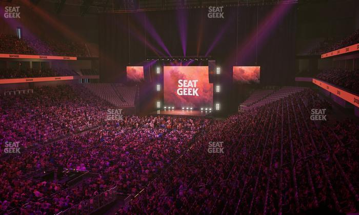 Dickies Arena - Section Loge 4 C Seat View