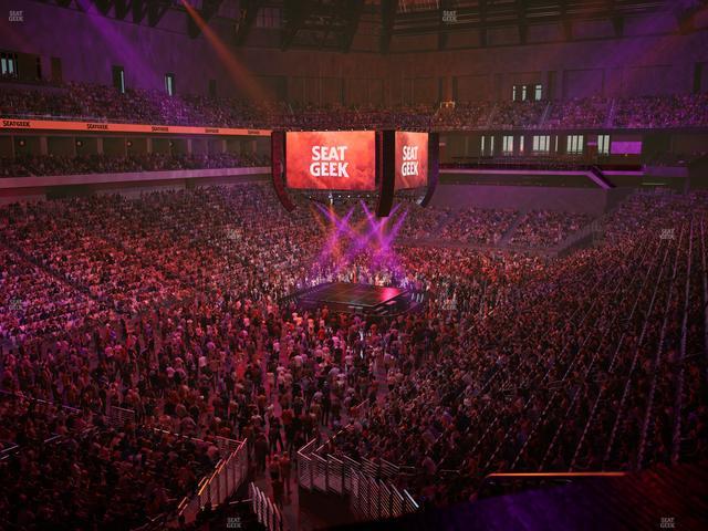 Dickies Arena - Section Loge 4 C Seat View
