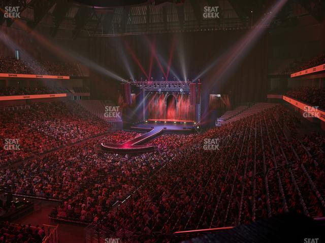 Dickies Arena - Section Loge 4 C Seat View