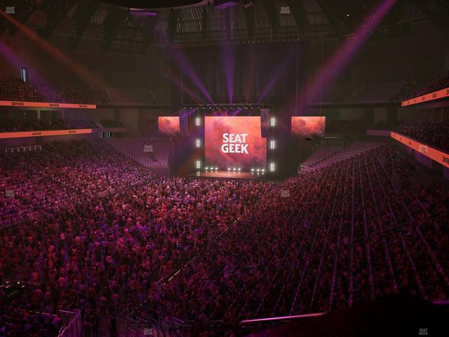 Dickies Arena - Section Loge 4 C Seat View